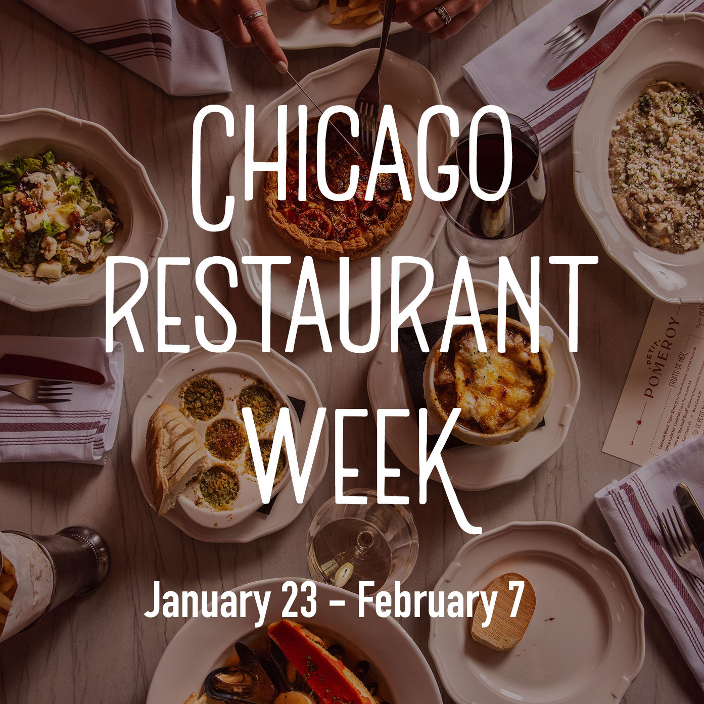 Pomeroy Restaurant Week Menu